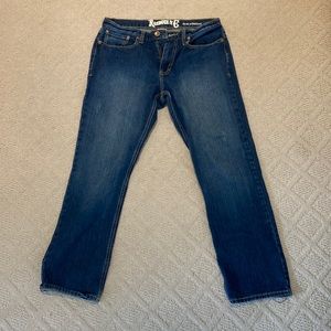 ROEBUCK AND CO - 32 W x 30 L slim straight blue denim pants
